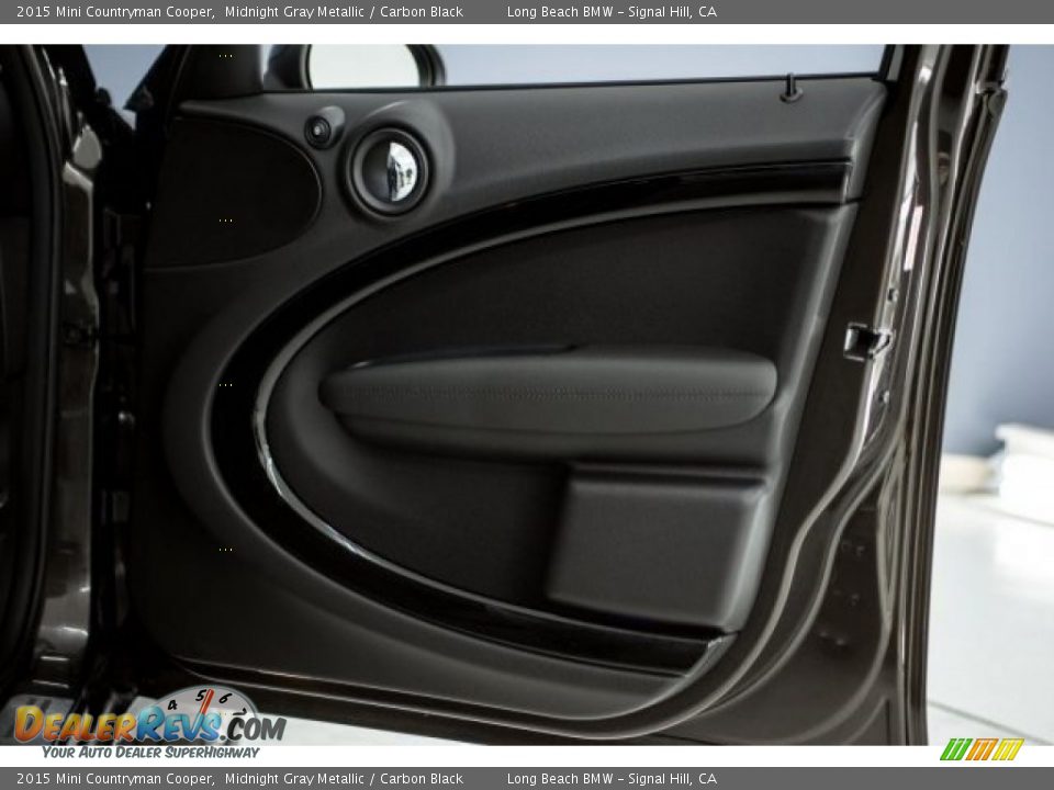 2015 Mini Countryman Cooper Midnight Gray Metallic / Carbon Black Photo #23