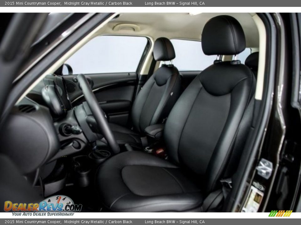 2015 Mini Countryman Cooper Midnight Gray Metallic / Carbon Black Photo #28