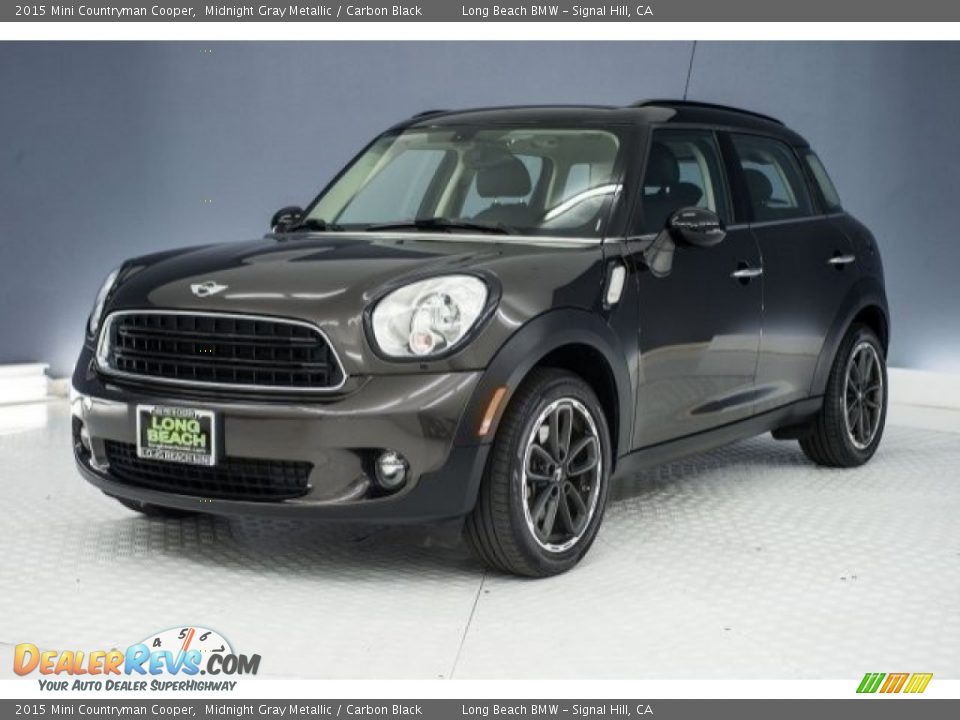 2015 Mini Countryman Cooper Midnight Gray Metallic / Carbon Black Photo #31