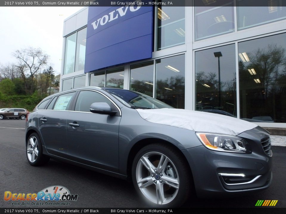 Front 3/4 View of 2017 Volvo V60 T5 Photo #1