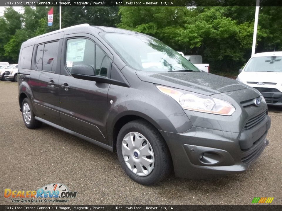 Magnetic 2017 Ford Transit Connect XLT Wagon Photo #9