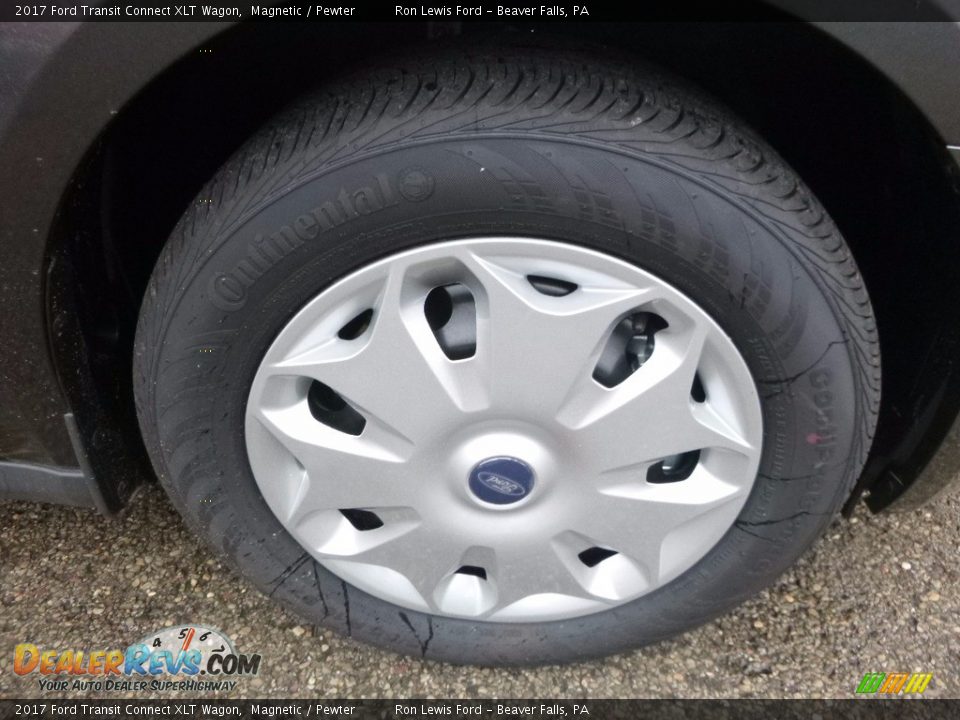 2017 Ford Transit Connect XLT Wagon Magnetic / Pewter Photo #10