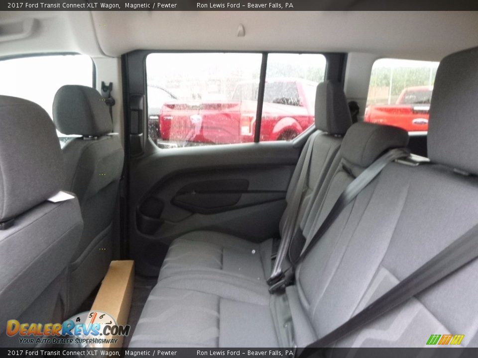2017 Ford Transit Connect XLT Wagon Magnetic / Pewter Photo #12
