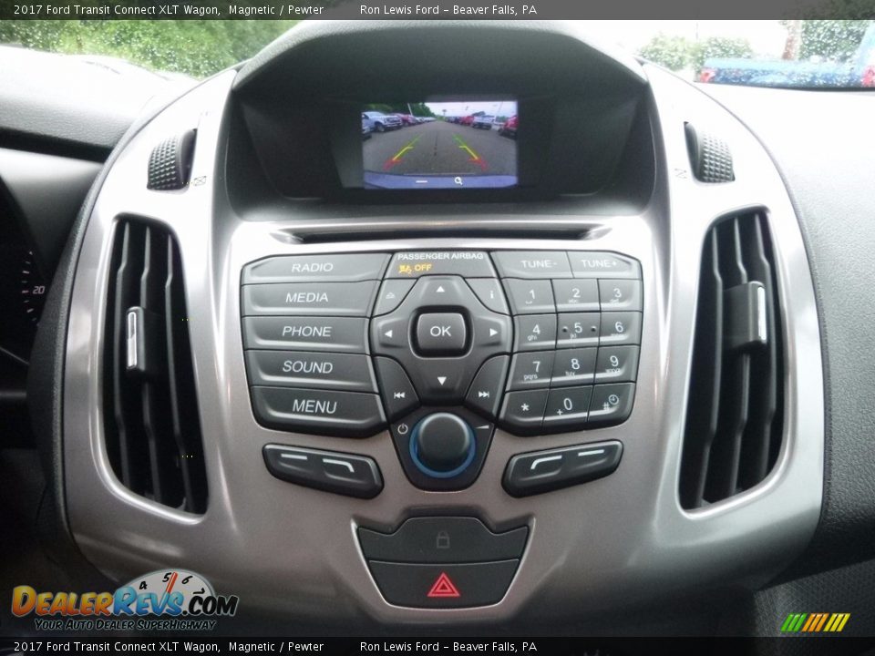 2017 Ford Transit Connect XLT Wagon Magnetic / Pewter Photo #19