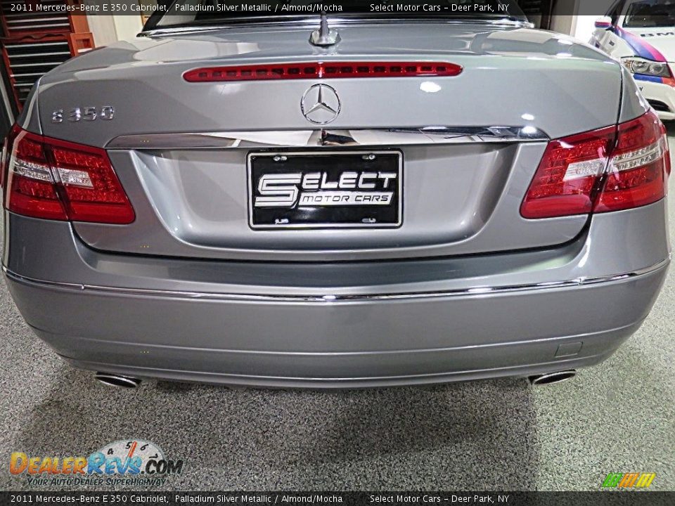 2011 Mercedes-Benz E 350 Cabriolet Palladium Silver Metallic / Almond/Mocha Photo #5