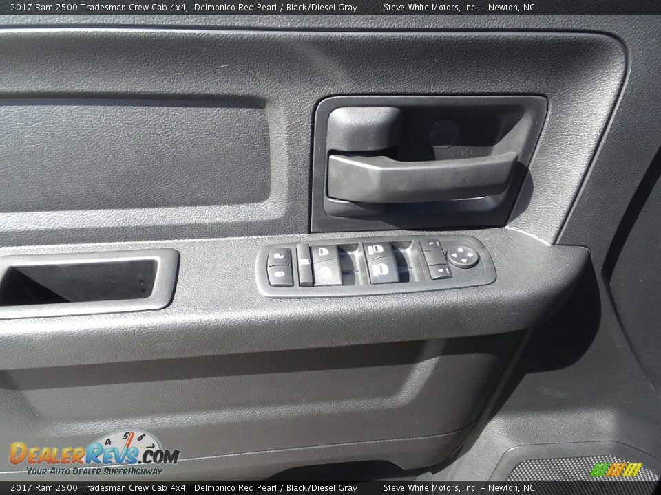 2017 Ram 2500 Tradesman Crew Cab 4x4 Delmonico Red Pearl / Black/Diesel Gray Photo #9
