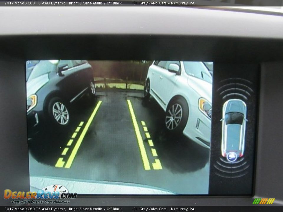 2017 Volvo XC60 T6 AWD Dynamic Bright Silver Metallic / Off Black Photo #7