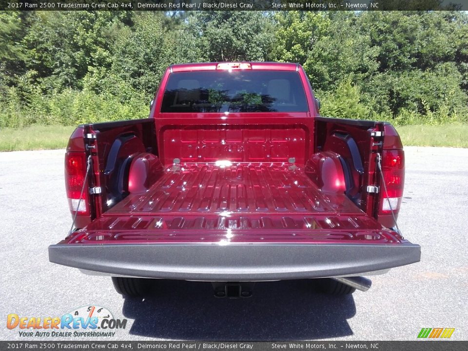 2017 Ram 2500 Tradesman Crew Cab 4x4 Delmonico Red Pearl / Black/Diesel Gray Photo #12