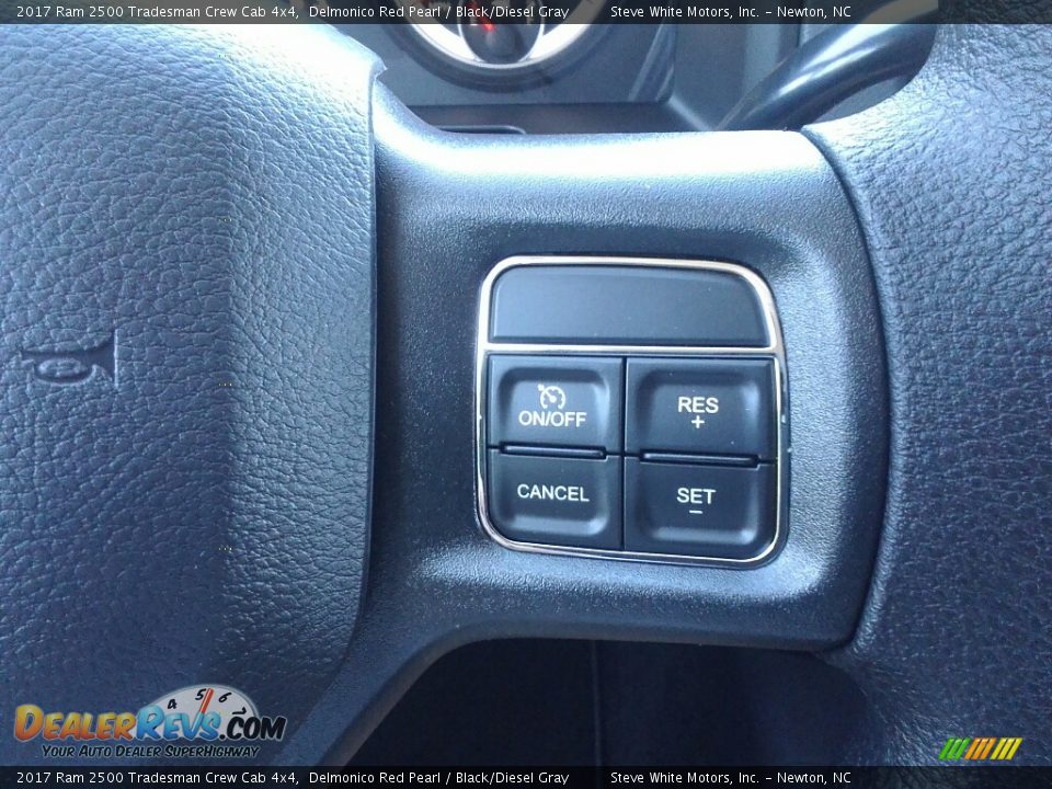 2017 Ram 2500 Tradesman Crew Cab 4x4 Delmonico Red Pearl / Black/Diesel Gray Photo #18