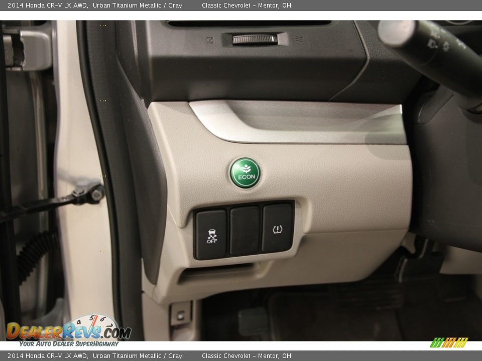 2014 Honda CR-V LX AWD Urban Titanium Metallic / Gray Photo #6