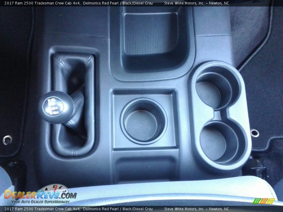 2017 Ram 2500 Tradesman Crew Cab 4x4 Delmonico Red Pearl / Black/Diesel Gray Photo #23