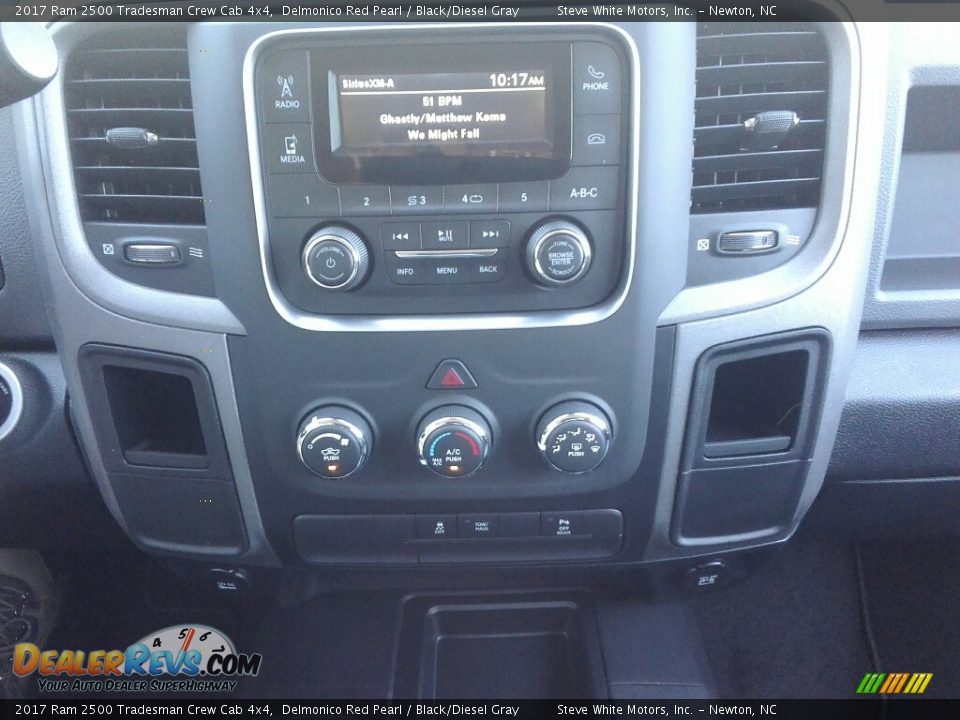 2017 Ram 2500 Tradesman Crew Cab 4x4 Delmonico Red Pearl / Black/Diesel Gray Photo #24