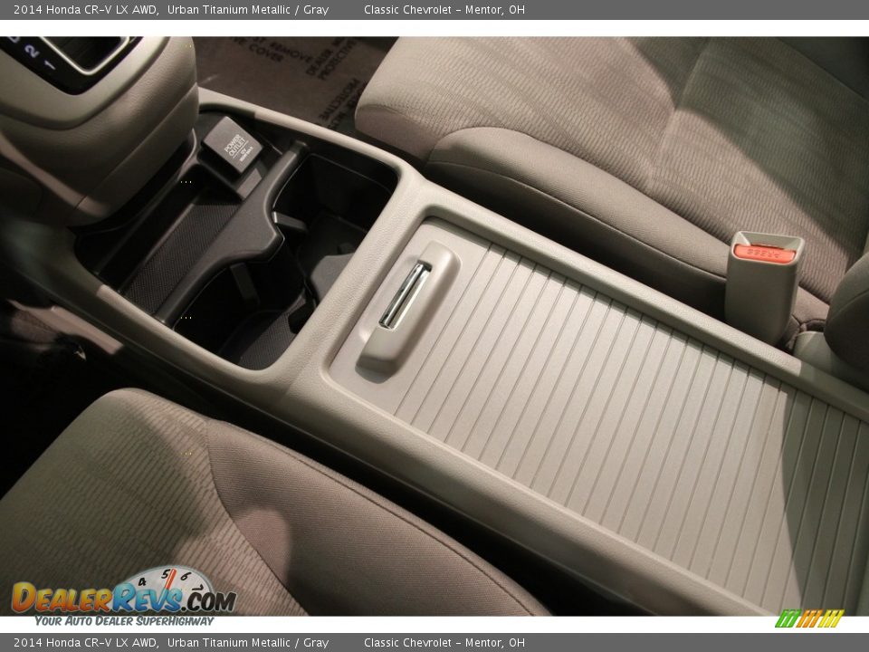 2014 Honda CR-V LX AWD Urban Titanium Metallic / Gray Photo #14