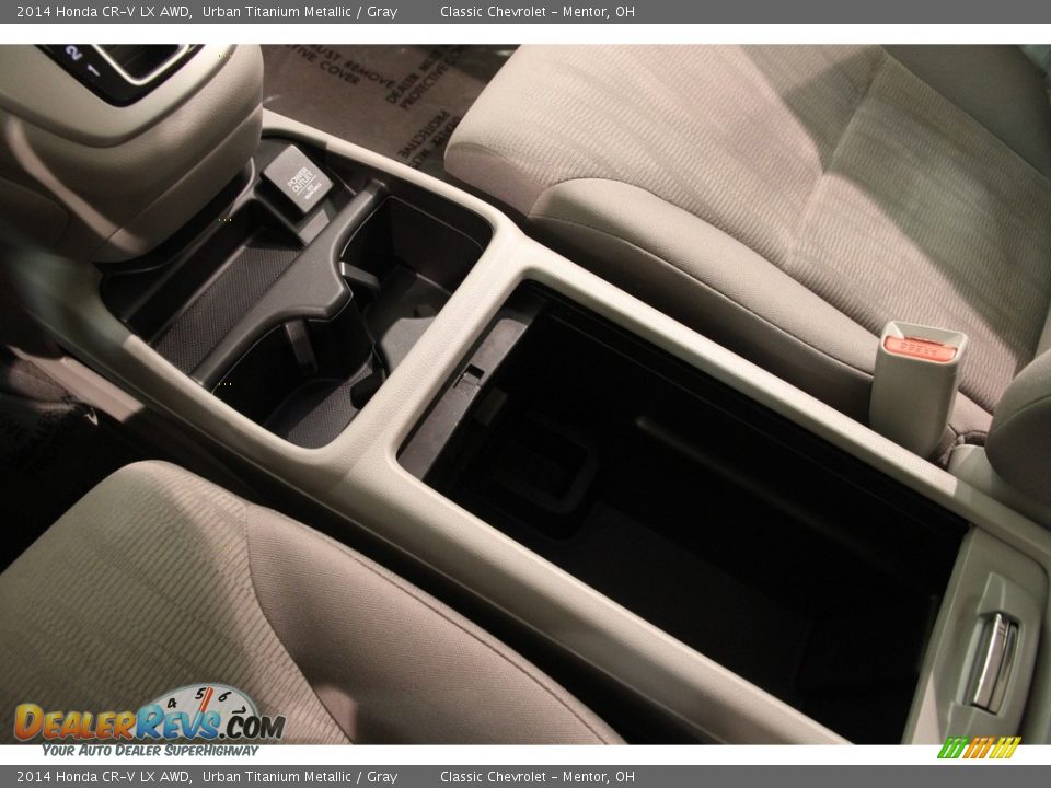 2014 Honda CR-V LX AWD Urban Titanium Metallic / Gray Photo #15