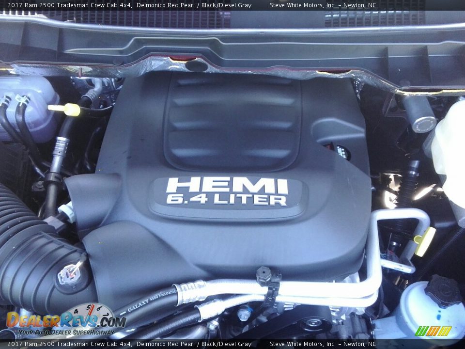 2017 Ram 2500 Tradesman Crew Cab 4x4 Delmonico Red Pearl / Black/Diesel Gray Photo #26