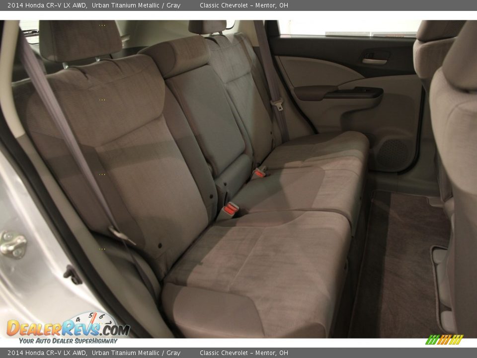 2014 Honda CR-V LX AWD Urban Titanium Metallic / Gray Photo #17