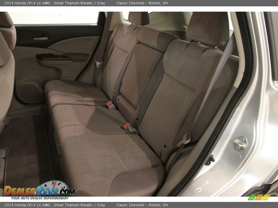 2014 Honda CR-V LX AWD Urban Titanium Metallic / Gray Photo #18