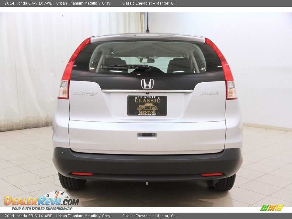 2014 Honda CR-V LX AWD Urban Titanium Metallic / Gray Photo #19