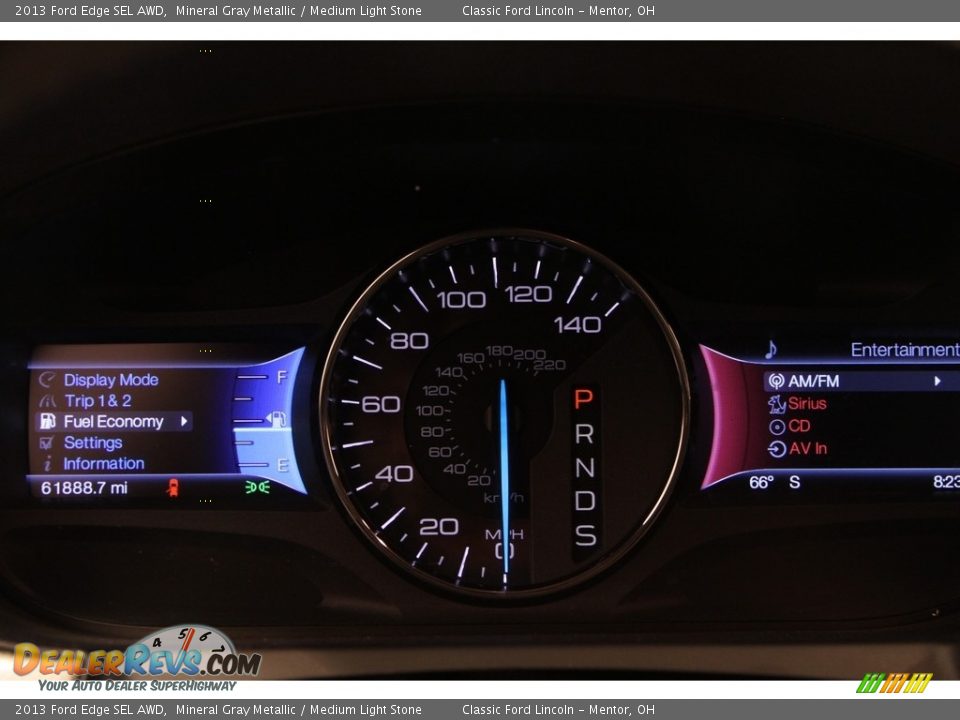 2013 Ford Edge SEL AWD Mineral Gray Metallic / Medium Light Stone Photo #8