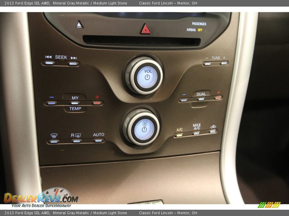 2013 Ford Edge SEL AWD Mineral Gray Metallic / Medium Light Stone Photo #13