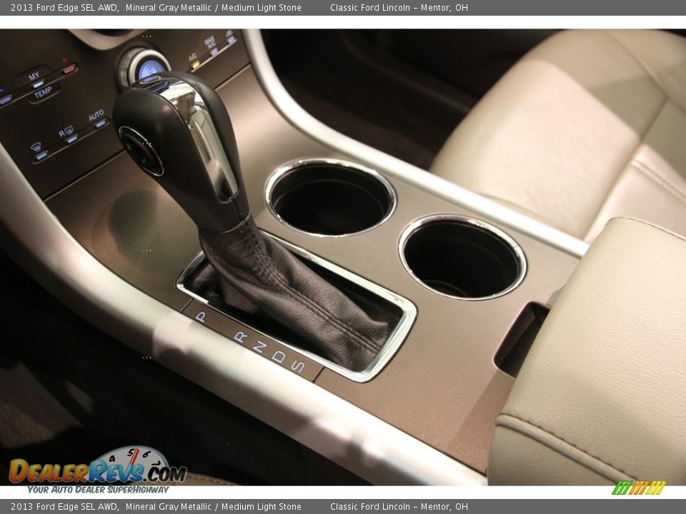 2013 Ford Edge SEL AWD Mineral Gray Metallic / Medium Light Stone Photo #14
