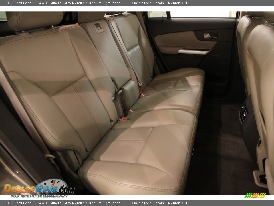 2013 Ford Edge SEL AWD Mineral Gray Metallic / Medium Light Stone Photo #16