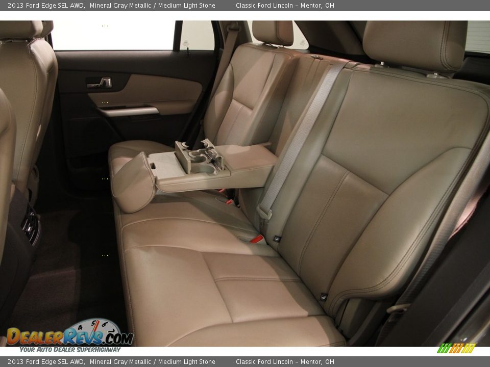 2013 Ford Edge SEL AWD Mineral Gray Metallic / Medium Light Stone Photo #18