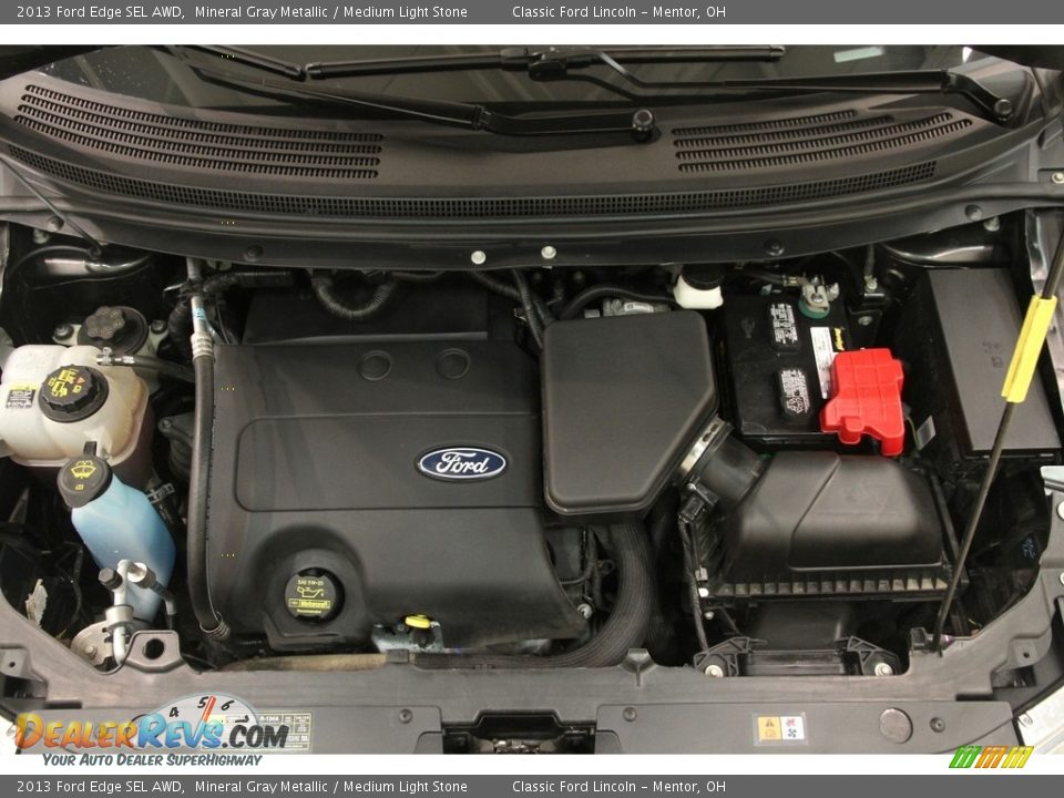 2013 Ford Edge SEL AWD Mineral Gray Metallic / Medium Light Stone Photo #20