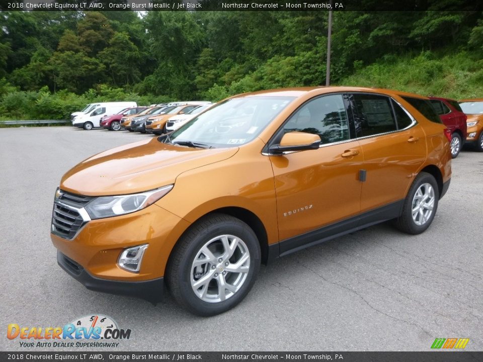 Front 3/4 View of 2018 Chevrolet Equinox LT AWD Photo #1