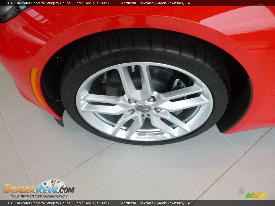 2018 Chevrolet Corvette Stingray Coupe Torch Red / Jet Black Photo #2
