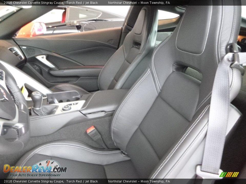 Front Seat of 2018 Chevrolet Corvette Stingray Coupe Photo #13