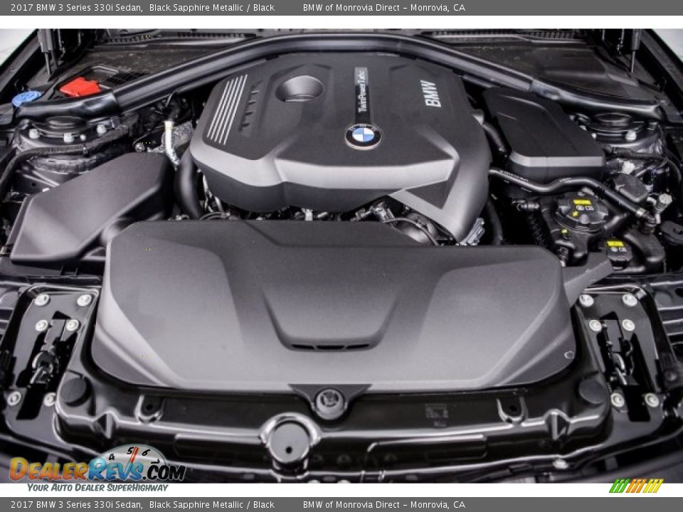 2017 BMW 3 Series 330i Sedan Black Sapphire Metallic / Black Photo #8