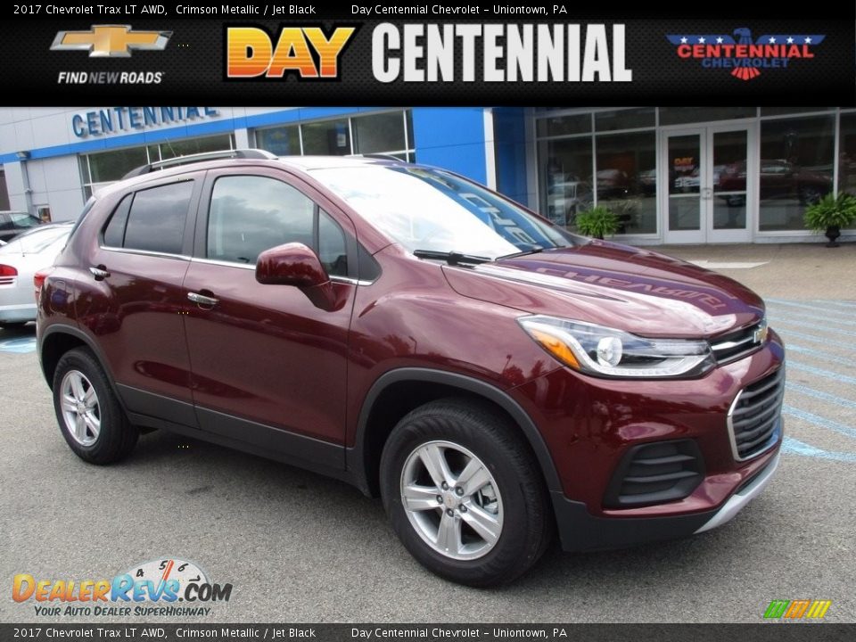 2017 Chevrolet Trax LT AWD Crimson Metallic / Jet Black Photo #1