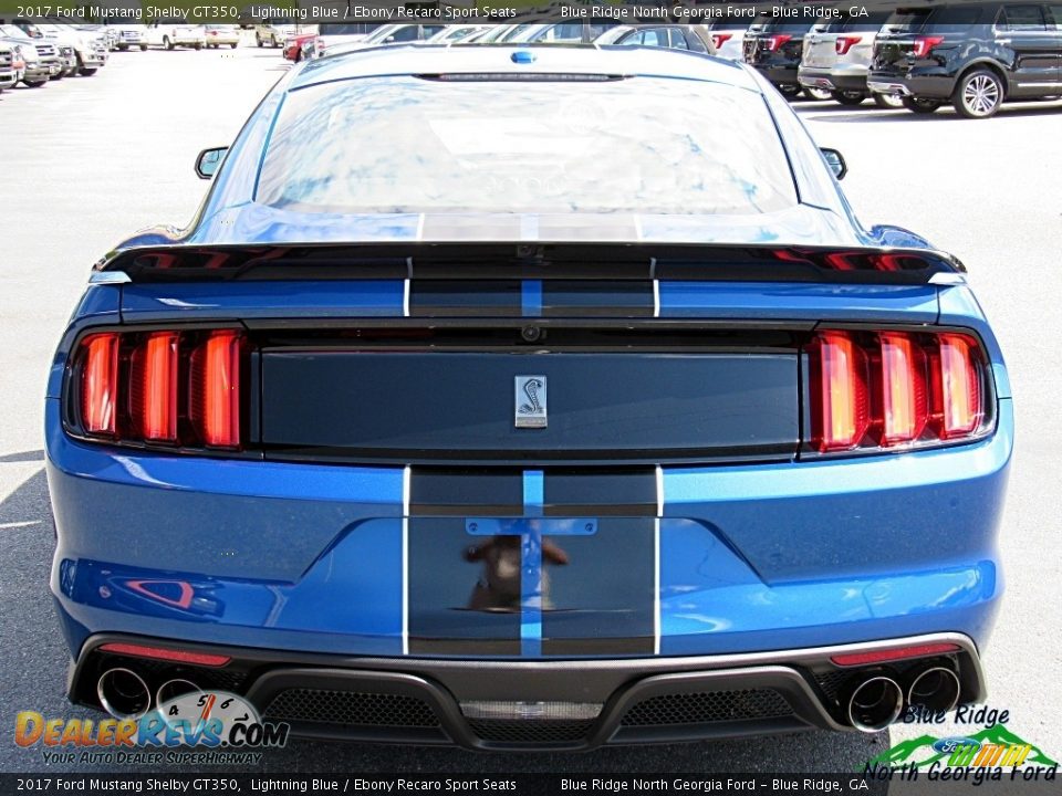 2017 Ford Mustang Shelby GT350 Lightning Blue / Ebony Recaro Sport Seats Photo #6