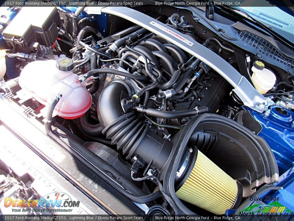 2017 Ford Mustang Shelby GT350 Lightning Blue / Ebony Recaro Sport Seats Photo #12