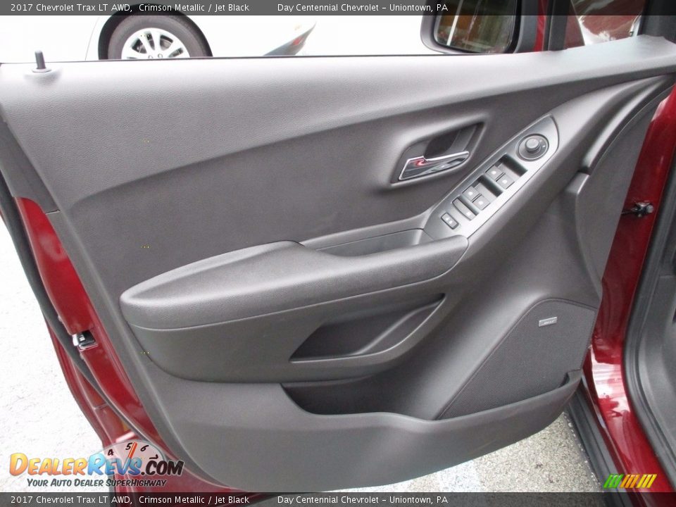 2017 Chevrolet Trax LT AWD Crimson Metallic / Jet Black Photo #13
