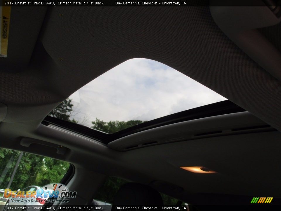2017 Chevrolet Trax LT AWD Crimson Metallic / Jet Black Photo #14