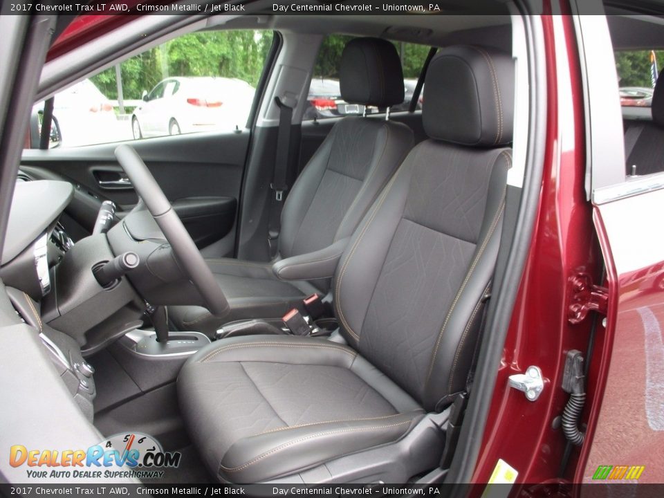 2017 Chevrolet Trax LT AWD Crimson Metallic / Jet Black Photo #15