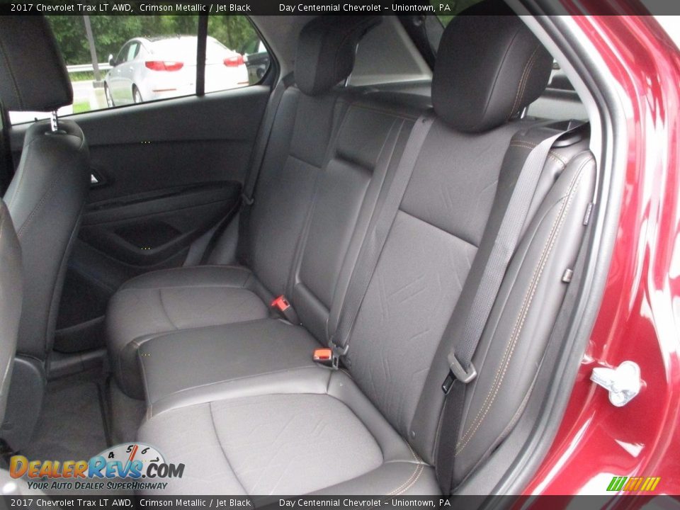 2017 Chevrolet Trax LT AWD Crimson Metallic / Jet Black Photo #16