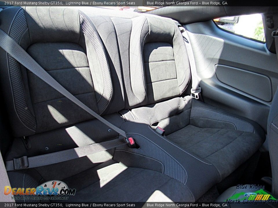 2017 Ford Mustang Shelby GT350 Lightning Blue / Ebony Recaro Sport Seats Photo #15