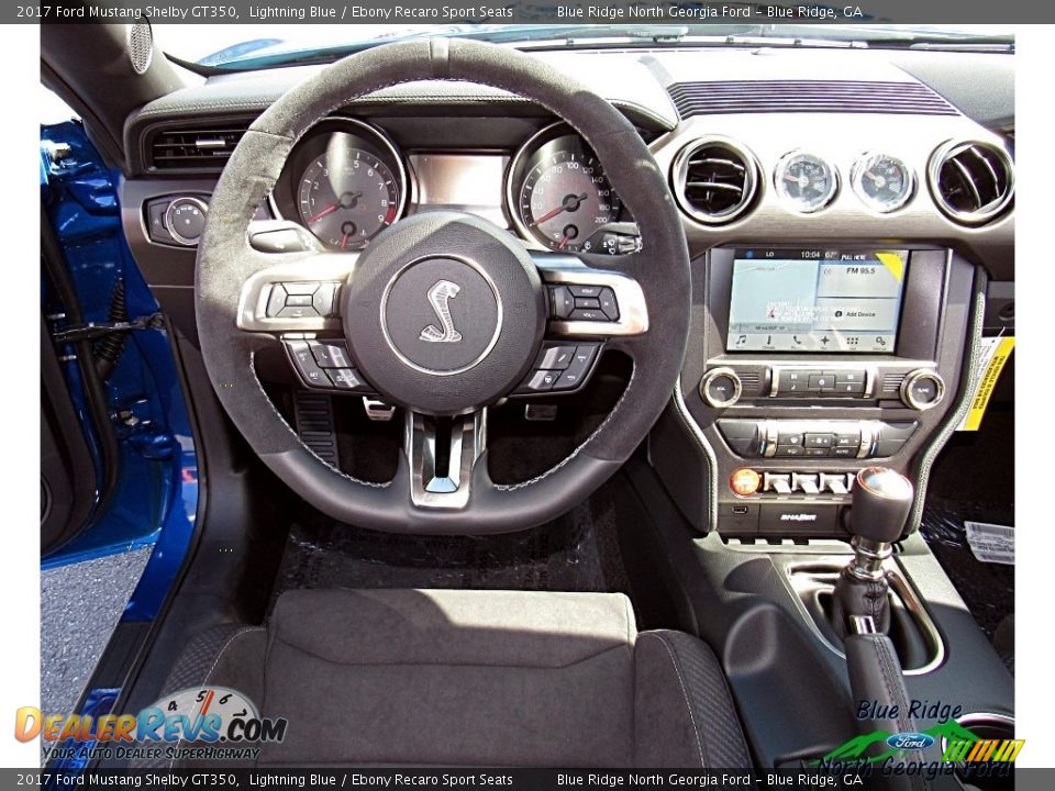 2017 Ford Mustang Shelby GT350 Lightning Blue / Ebony Recaro Sport Seats Photo #16