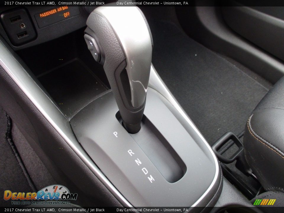 2017 Chevrolet Trax LT AWD Crimson Metallic / Jet Black Photo #18