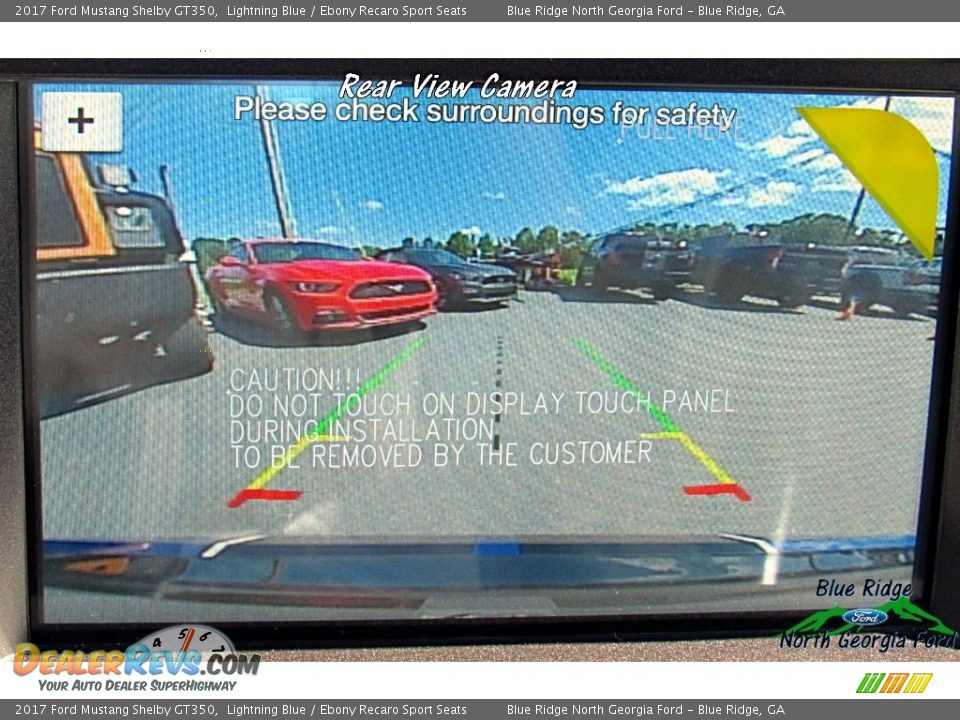 2017 Ford Mustang Shelby GT350 Lightning Blue / Ebony Recaro Sport Seats Photo #21