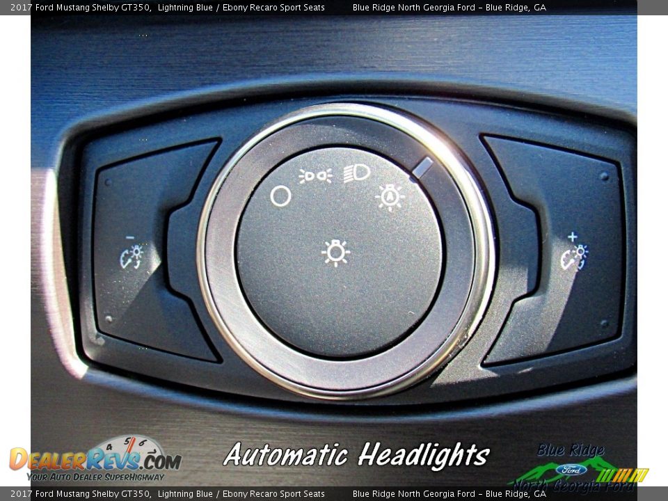 2017 Ford Mustang Shelby GT350 Lightning Blue / Ebony Recaro Sport Seats Photo #22