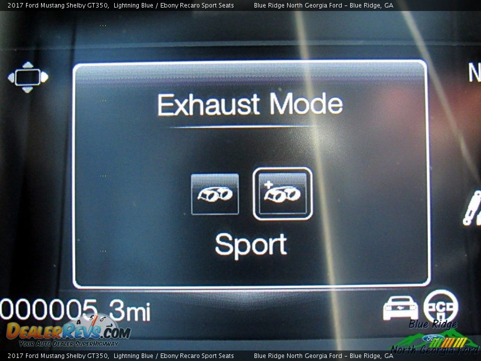 2017 Ford Mustang Shelby GT350 Lightning Blue / Ebony Recaro Sport Seats Photo #25