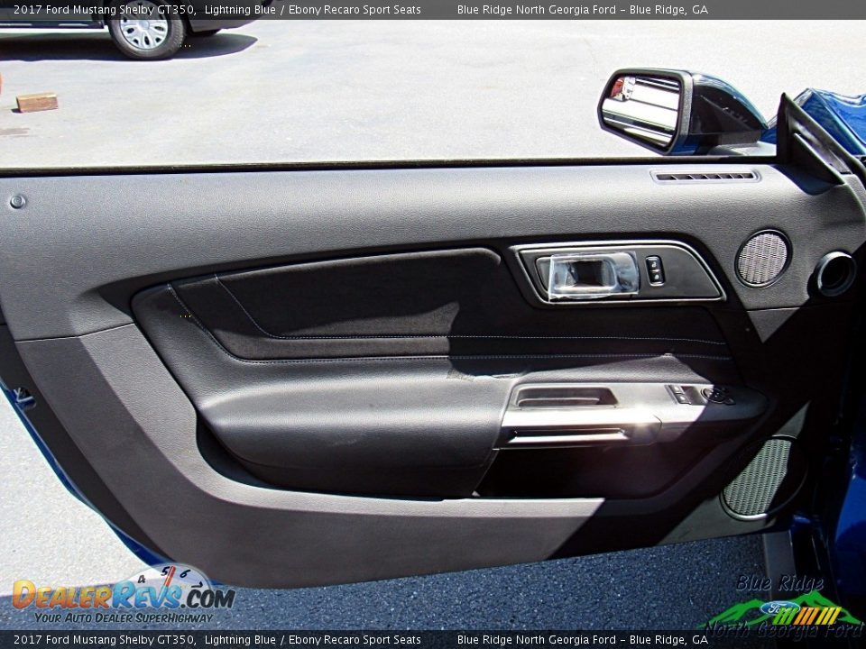 2017 Ford Mustang Shelby GT350 Lightning Blue / Ebony Recaro Sport Seats Photo #29