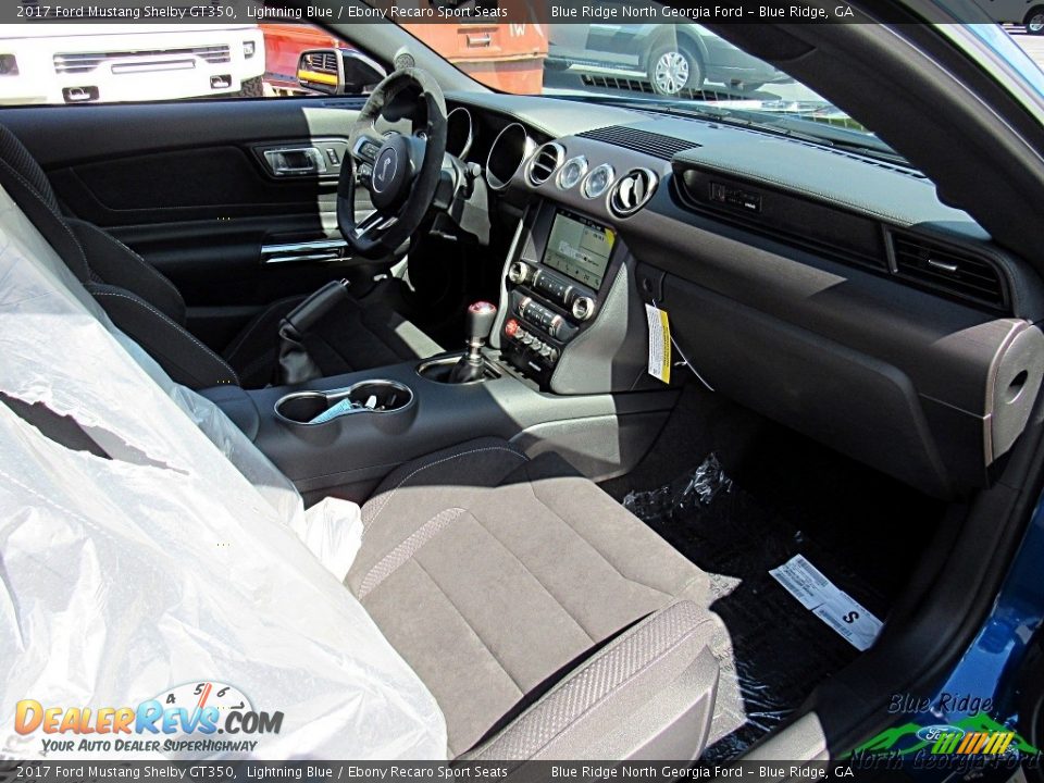 2017 Ford Mustang Shelby GT350 Lightning Blue / Ebony Recaro Sport Seats Photo #31