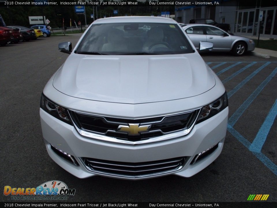 2018 Chevrolet Impala Premier Iridescent Pearl Tricoat / Jet Black/Light Wheat Photo #11