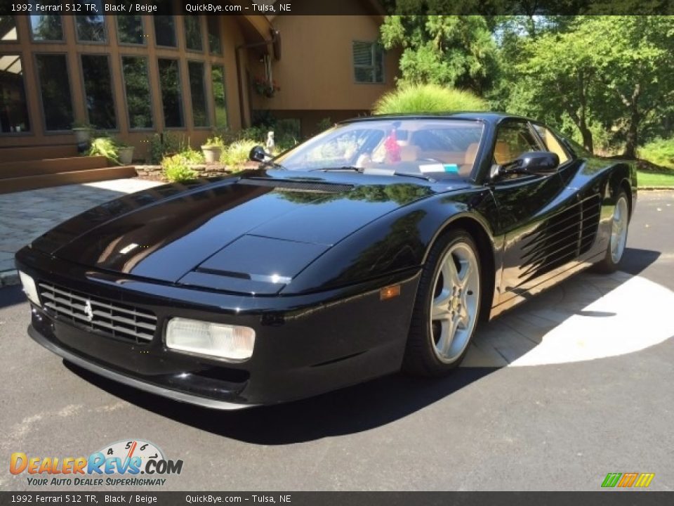 Front 3/4 View of 1992 Ferrari 512 TR  Photo #1