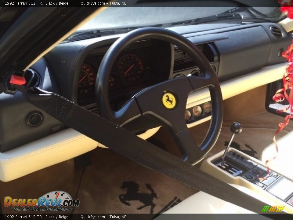 1992 Ferrari 512 TR  Steering Wheel Photo #8